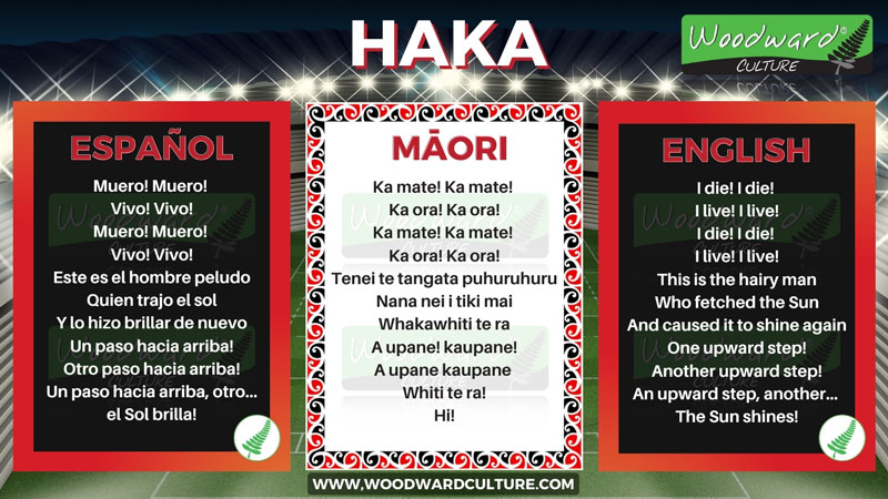 La letra del Haka de los All Blacks con su significado en español